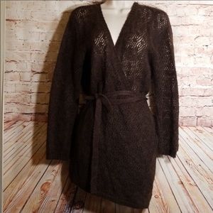 Asymmetrical cardigan